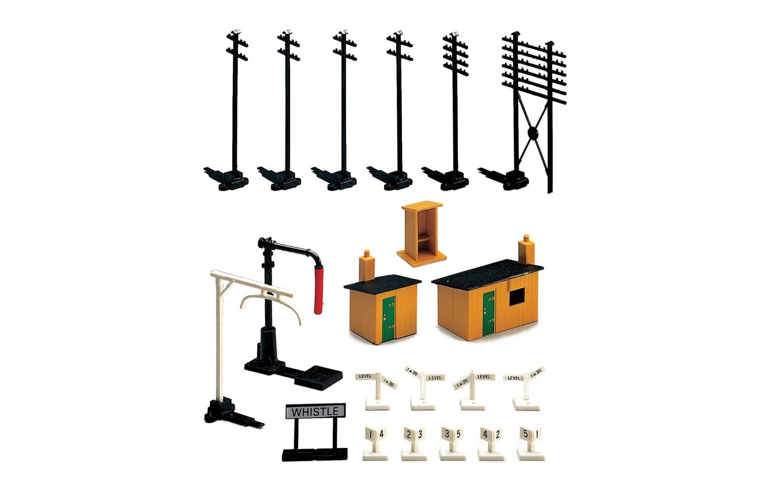 HORNBY - TRACKSIDE ACCESSORY PACK R574