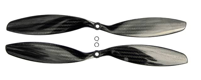 PROP 11X4.7 CW/CCW PAIR MULTI COPTER CARBON FIBRE