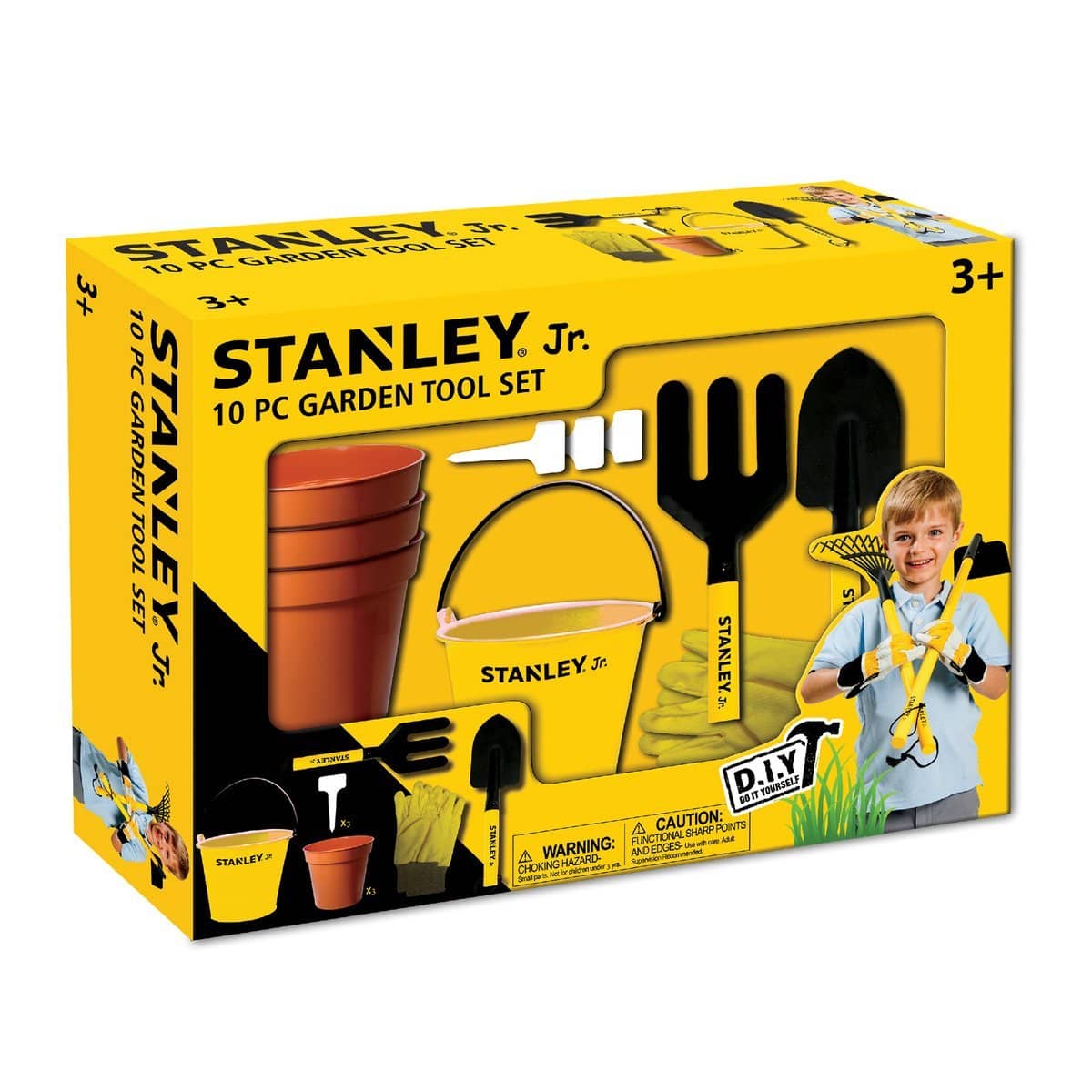 Stanley Jr. - 10 Piece Garden Tool Set