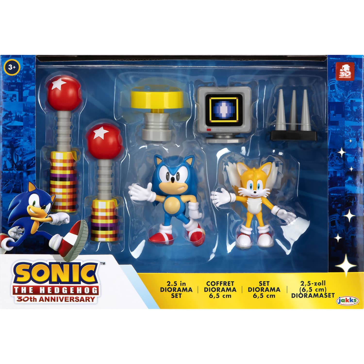 Sonic - The Hedgehog - Sonic 2.5-inch Diorama Set