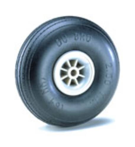 DUBRO - 2' TREADED LIGHT WHEEL 1PCS 200TL