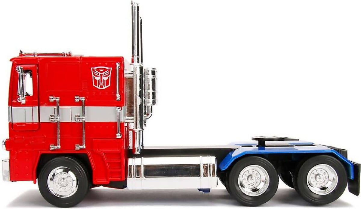 JADA TRANSFORMERS (TV) - OPTIMUS PRIME G1 1:24 HOLLYWOOD RIDE