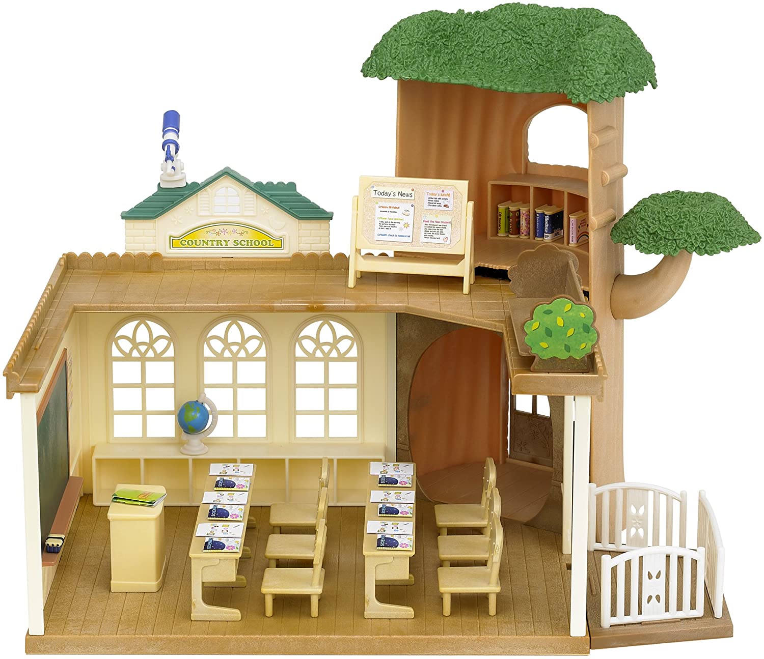 Sylvanian Families - Country Tree School Animal Doll Playset