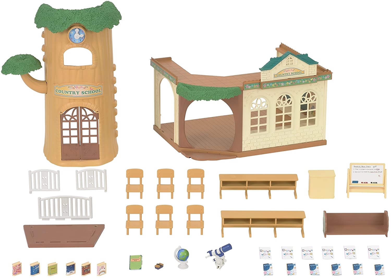 Sylvanian Families - Country Tree School Animal Doll Playset