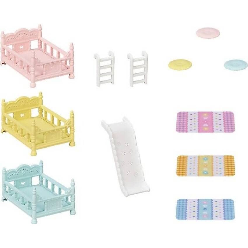 Sylvanian Families - Triple Bunk Beds Playset