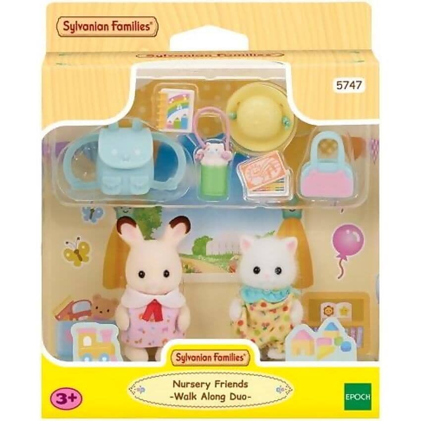 Sylvanian Families - Nursery Friends Walk Along Duo Playset