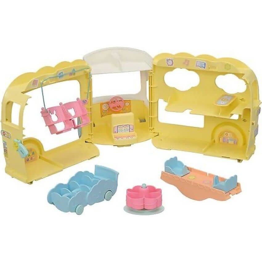 Sylvanian Families - Rainbow Fun Nursery Bus Playset