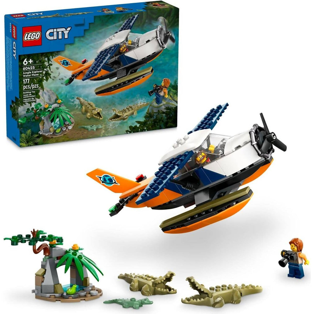 LEGO® 60425 Jungle Explorer Water Plane - City
