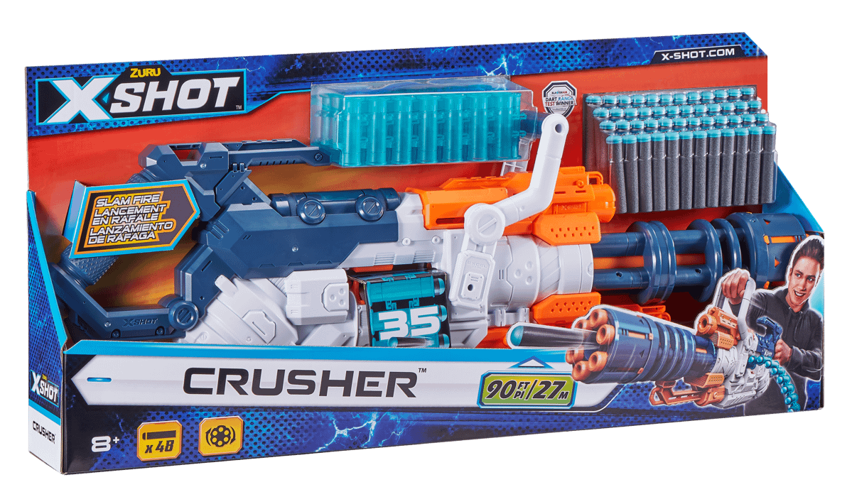 ZURU - X-shot Crusher Dart Blaster Gun