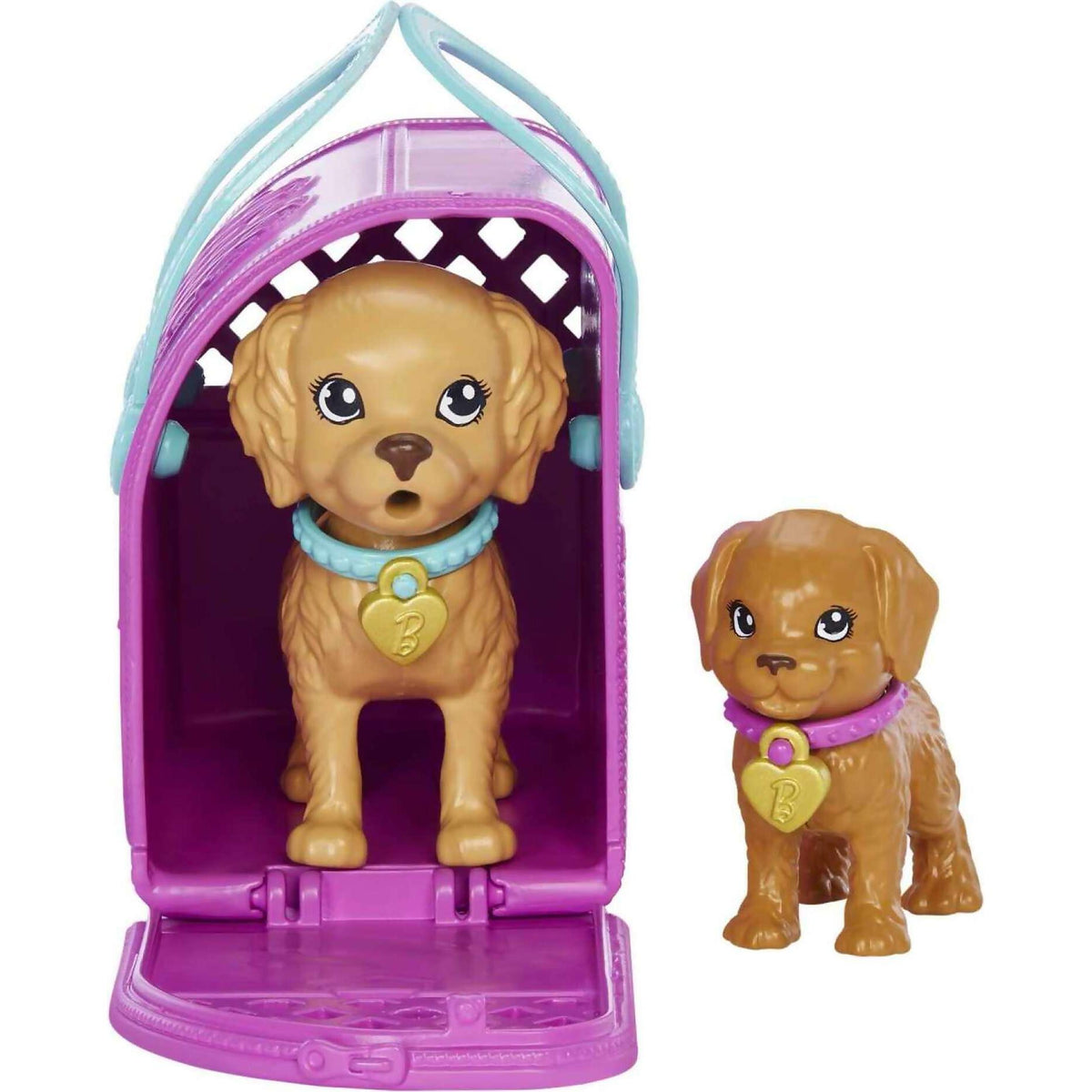 Barbie - Doll And Accessories Puppy Adoption Playset With Doll 2 Puppies And Color - Mattel
