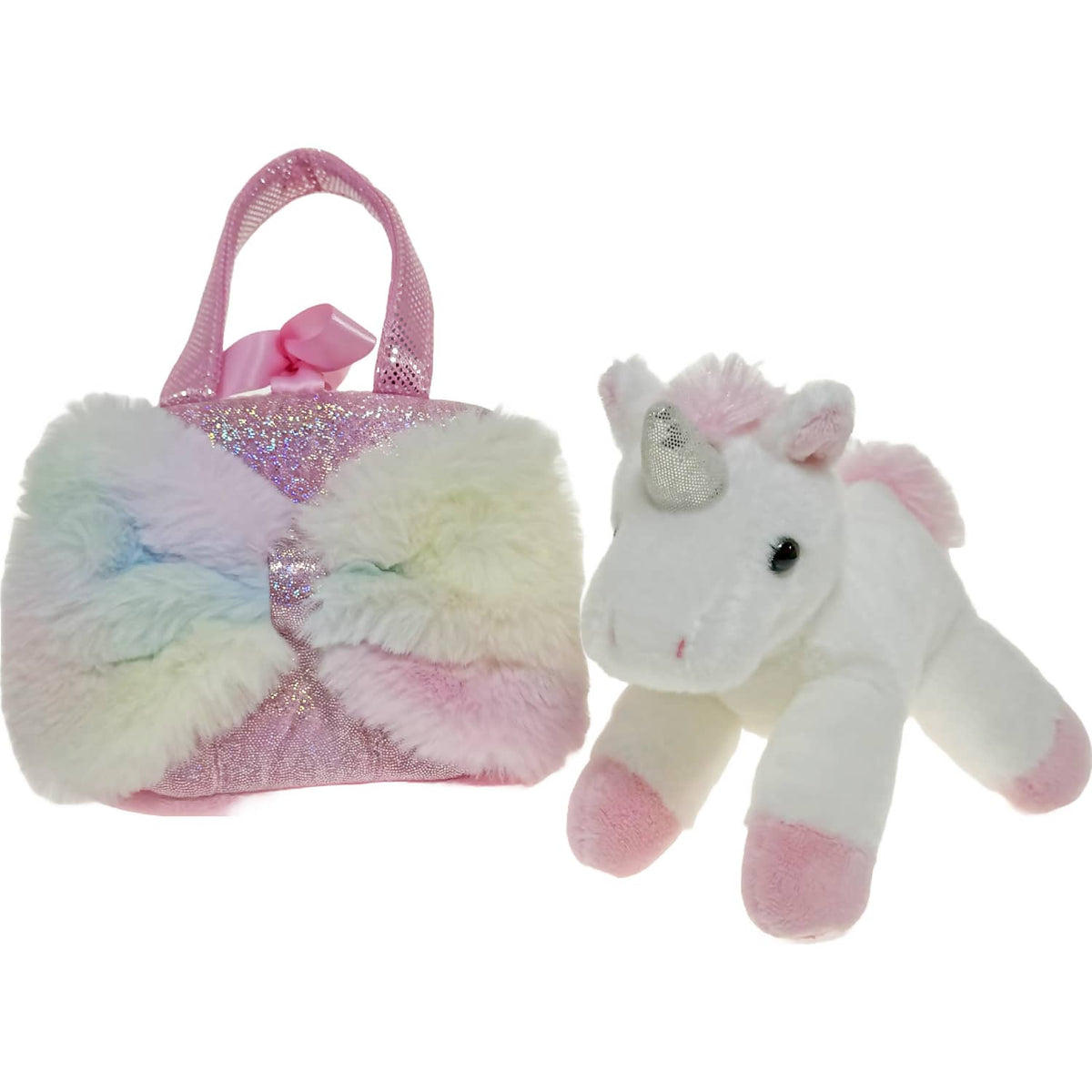 Fancy Pals - Pink Bag With Big Bow & Unicorn