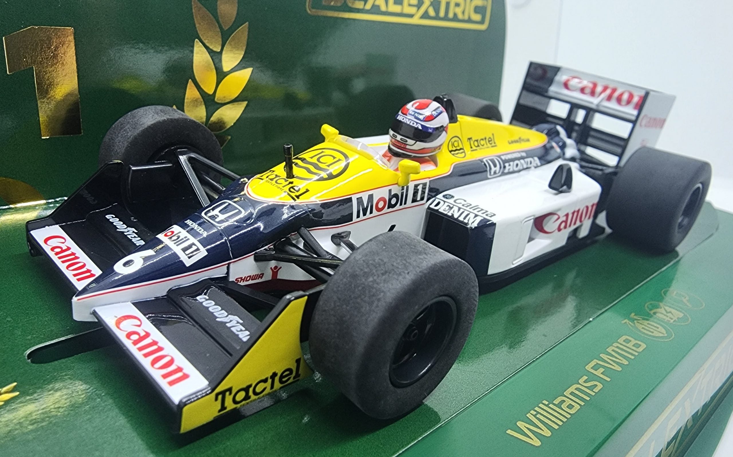 SCALEXTRIC - C4309 WILLIAMS FW11 NELSON PIQUET 1987 WORLD CHAMPION