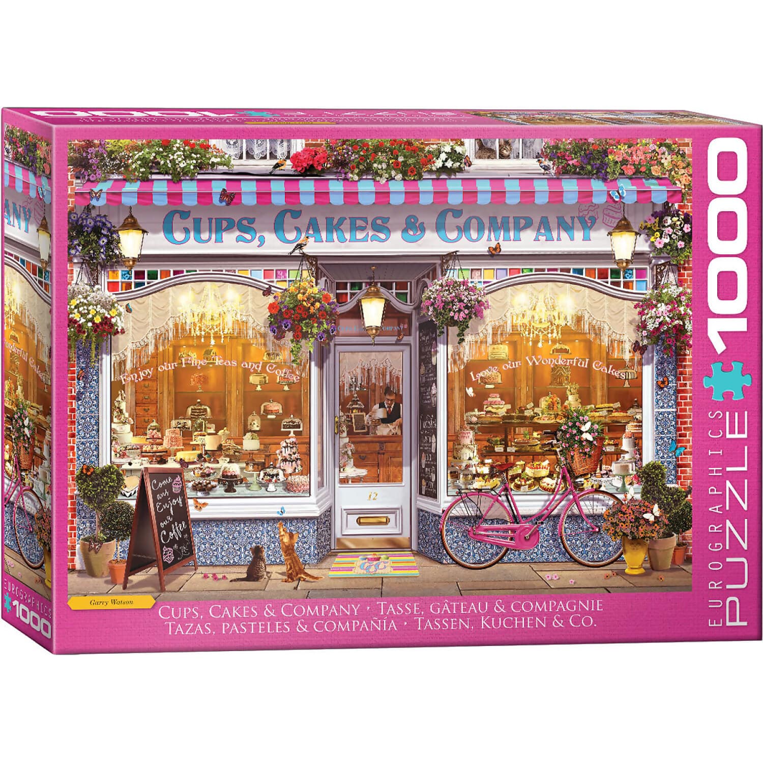 EuroGraphics - Cups Cakes & Company - Jigsaw Puzzle 1000 Pieces