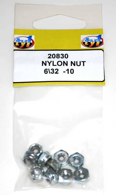 TY1 - NYLON NUT 6/32 - 10