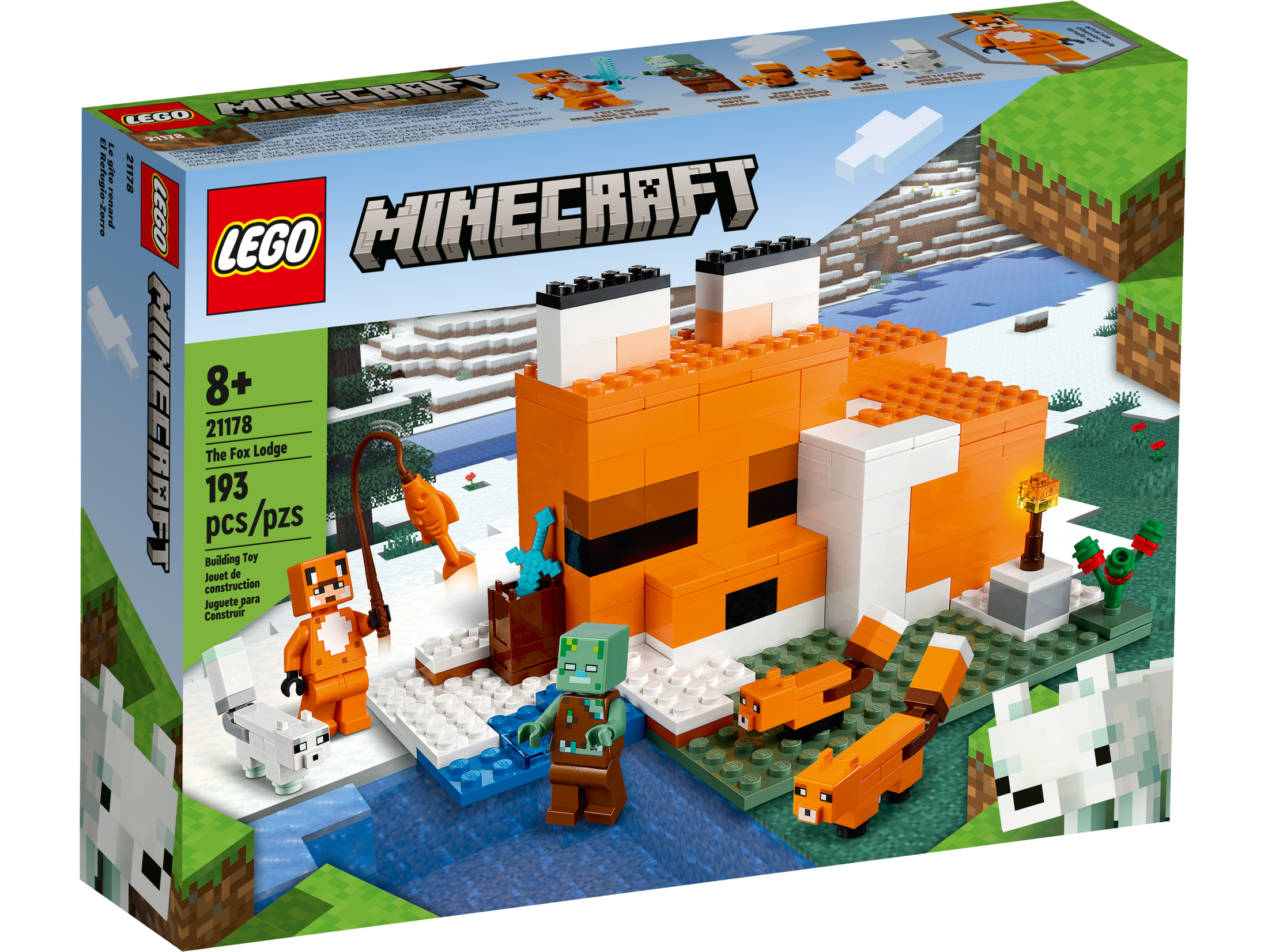 LEGO® 21178 The Fox Lodge - Minecraft®