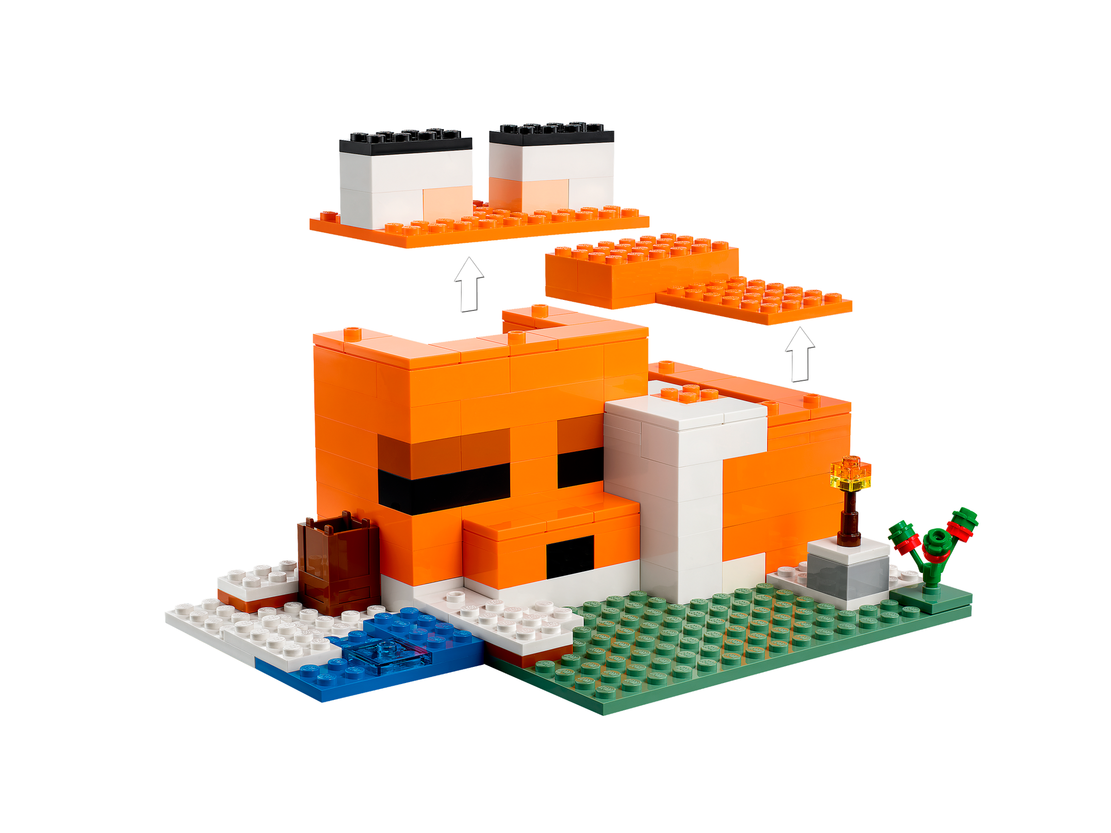 LEGO® 21178 The Fox Lodge - Minecraft®