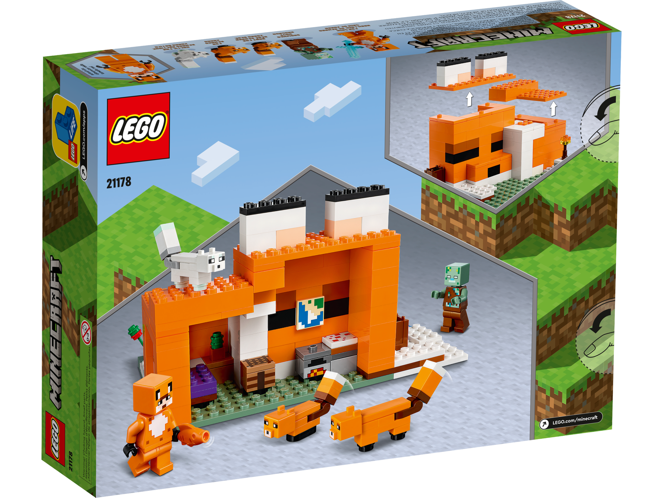 LEGO® 21178 The Fox Lodge - Minecraft®