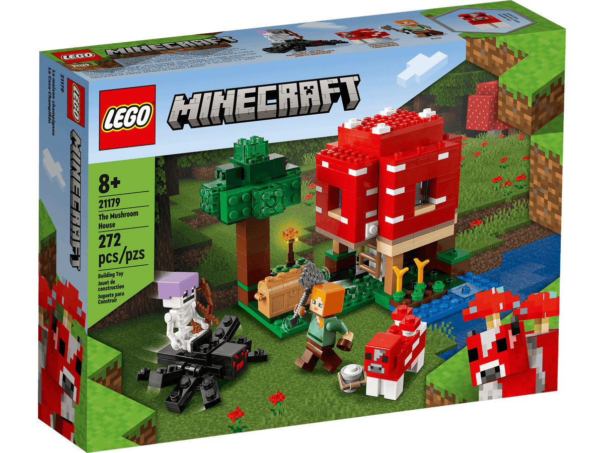 LEGO® 21179 The Mushroom House - Minecraft®