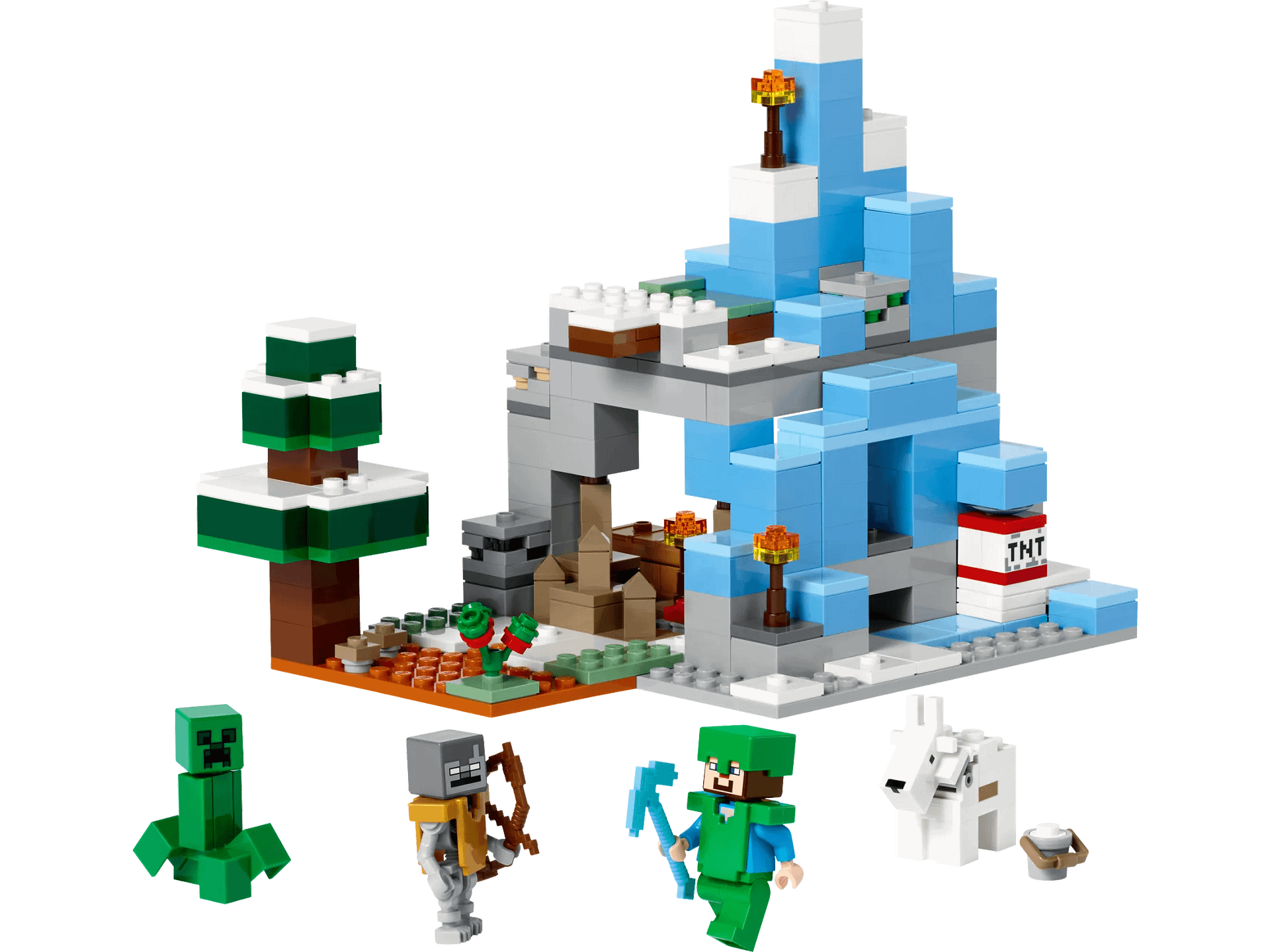 LEGO® 21243 The Frozen Peaks - Minecraft®