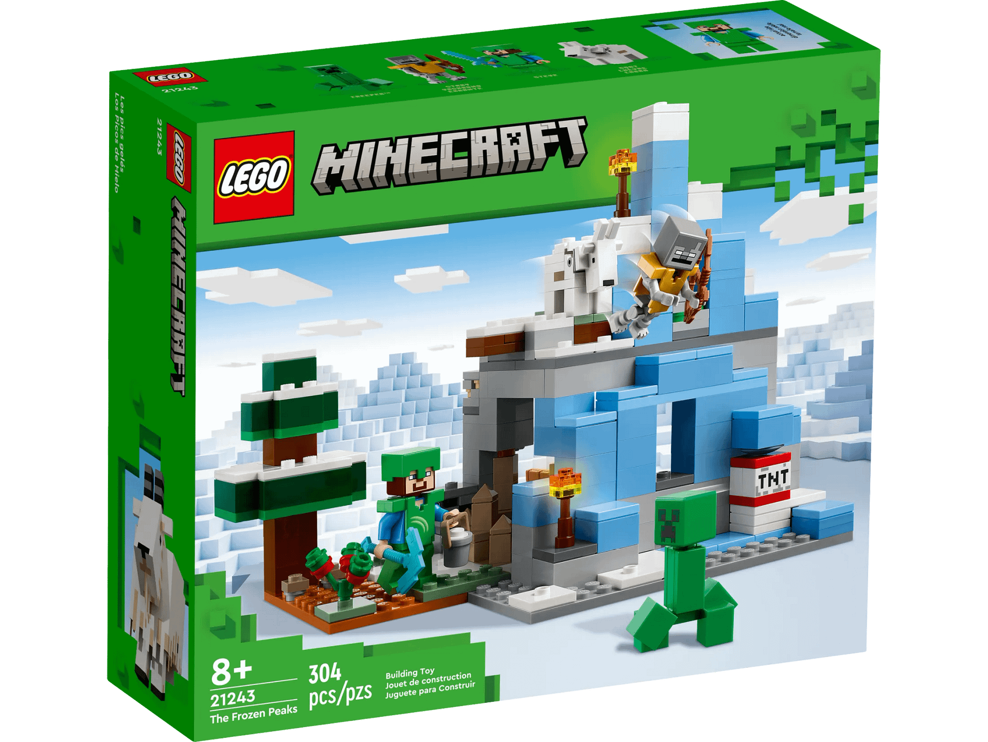 LEGO® 21243 The Frozen Peaks - Minecraft®