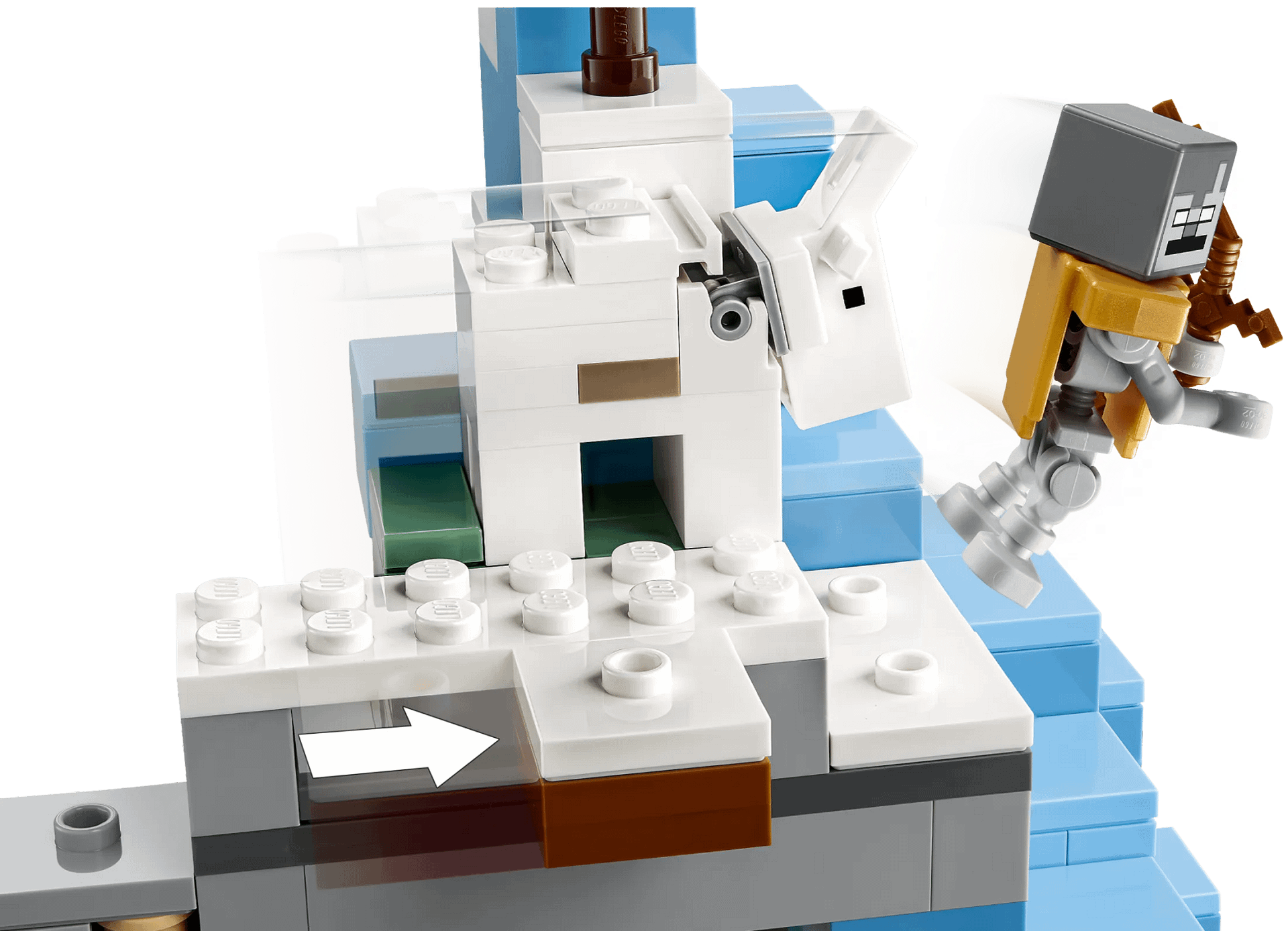 LEGO® 21243 The Frozen Peaks - Minecraft®
