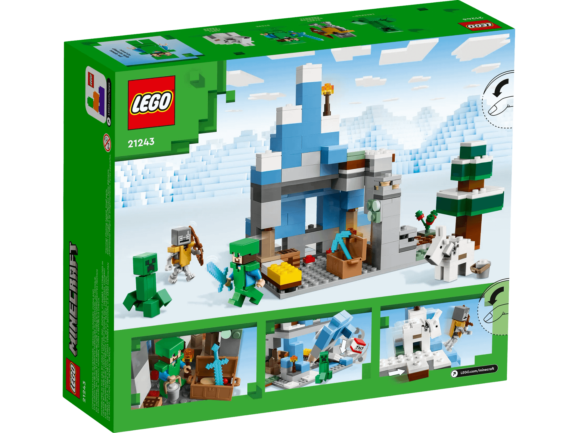 LEGO® 21243 The Frozen Peaks - Minecraft®