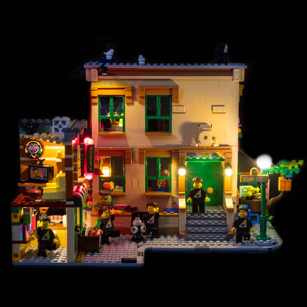 Light My Bricks - LIGHT KIT for LEGO® 123 Sesame Street 21324