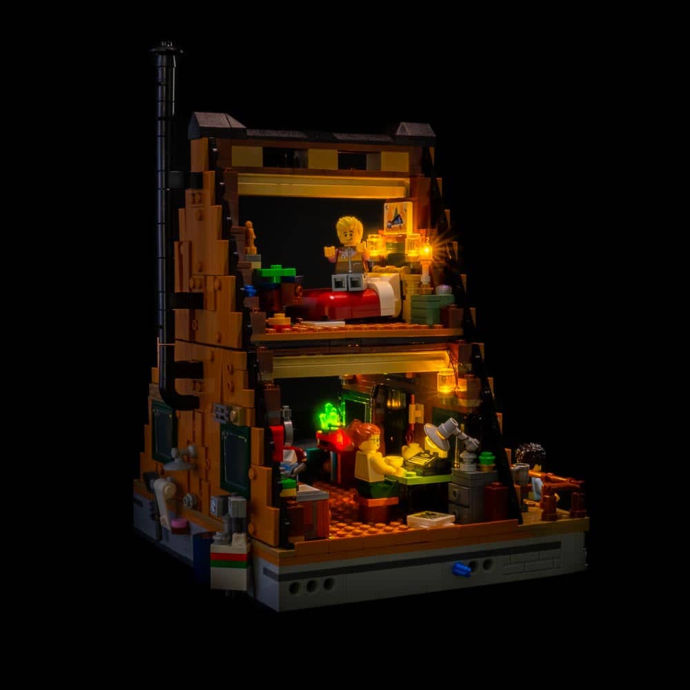Light My Bricks - Light Kit For LEGO® A-Frame Cabin 21338