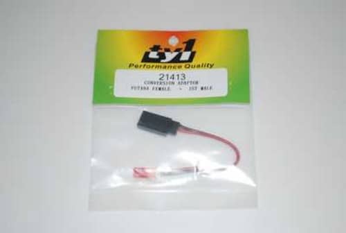 TY1 - ADAPTER FUTABA RX FEMALE TO JST MALE TY25026