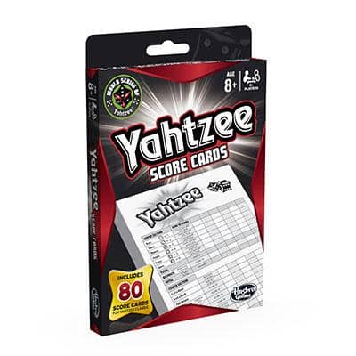 Hasbro Gaming - Yahtzee Score Cards Hasbro