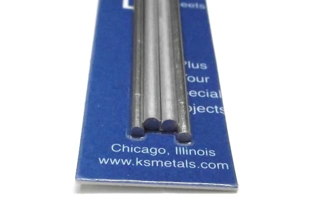 K&S METAL #5070 ALUMINIUM ROD 3/32+1:8 12' 2EACH