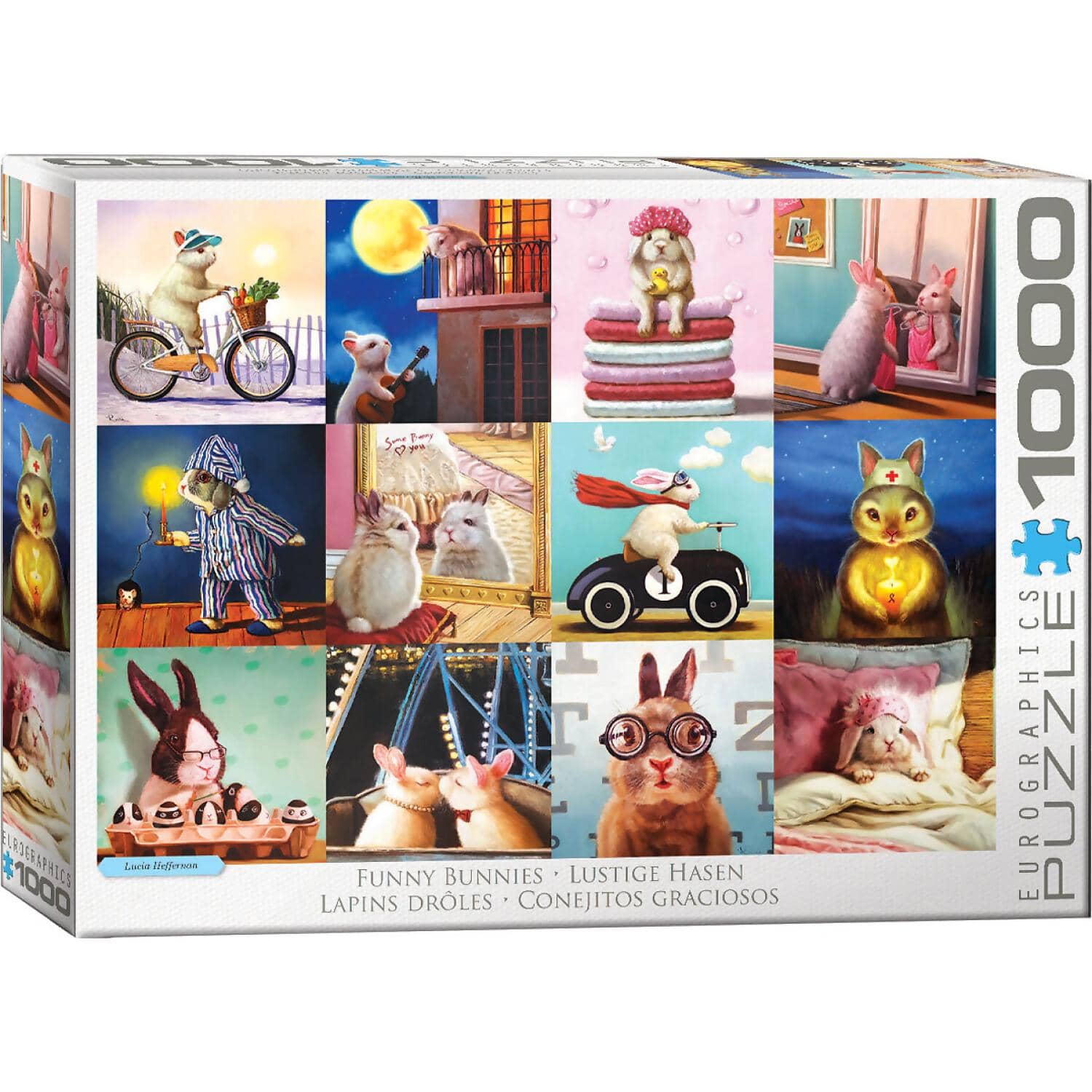 EuroGraphics - Funny Bunnies - Jigsaw Puzzle 1000 Pieces