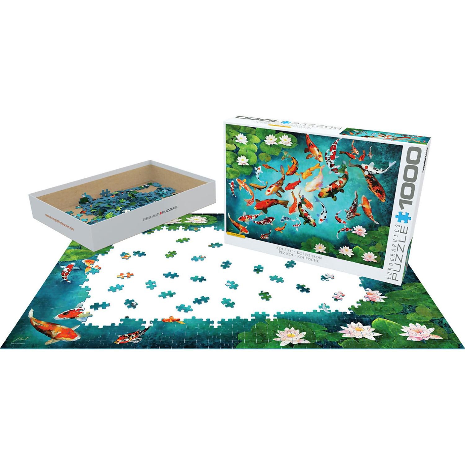 EuroGraphics - Koi Fish - Jigsaw Puzzle 1000 Pieces