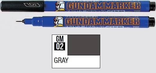 GUNDAM - MARKER ULTRA FINE GREY GM02