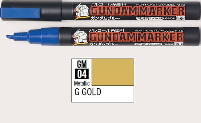 GUNDAM - MARKER GOLD PYGNGM04 (COLOR NOT PICTURED)