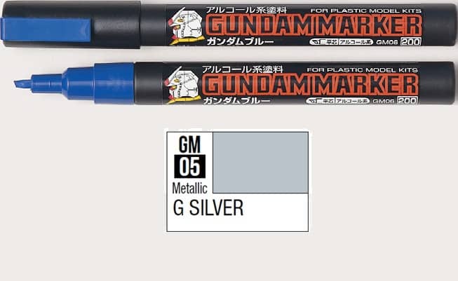 GUNDAM - MARKER SILVER GM05