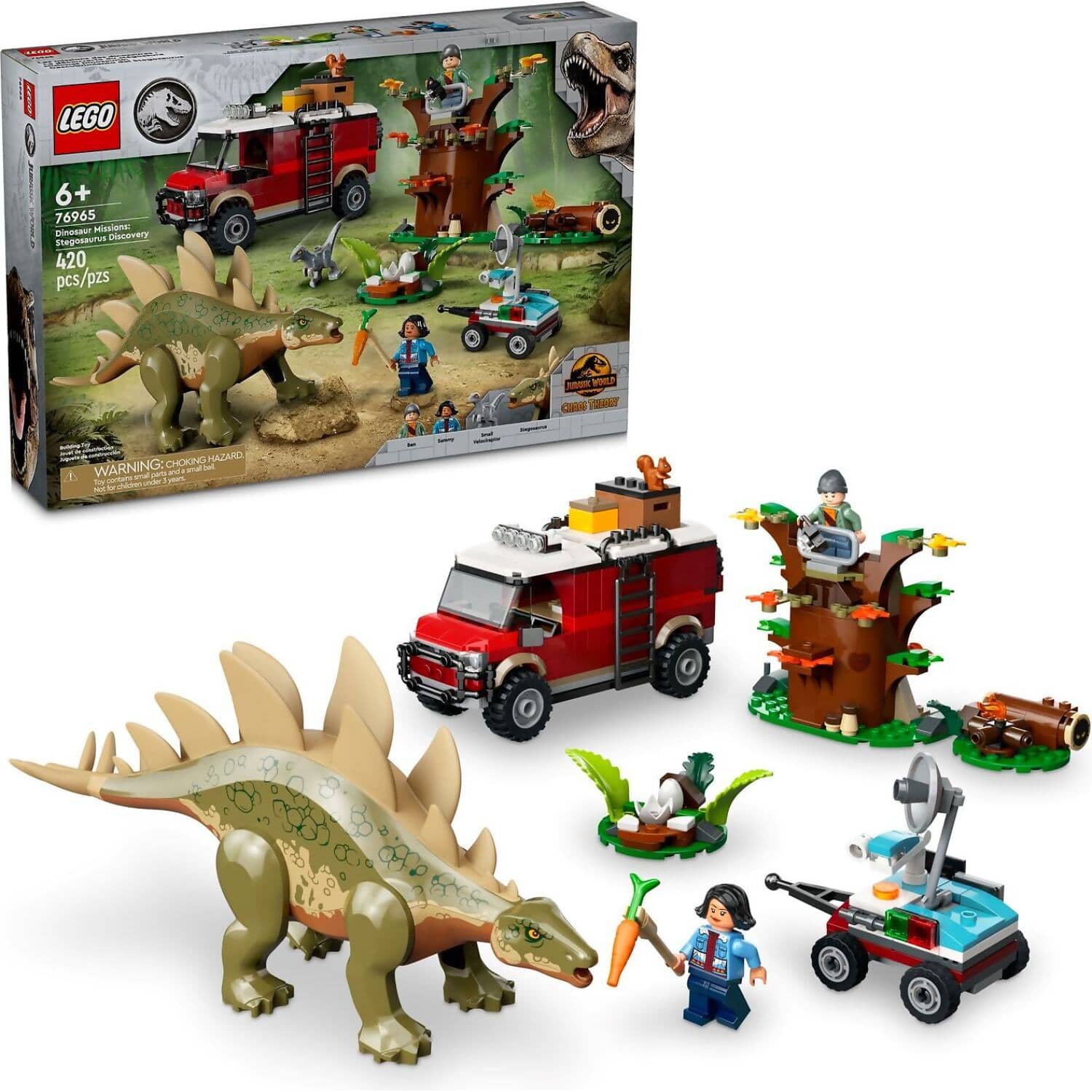 LEGO® 76965 Dinosaur Missions: Stegosaurus Discovery - Jurassic World™