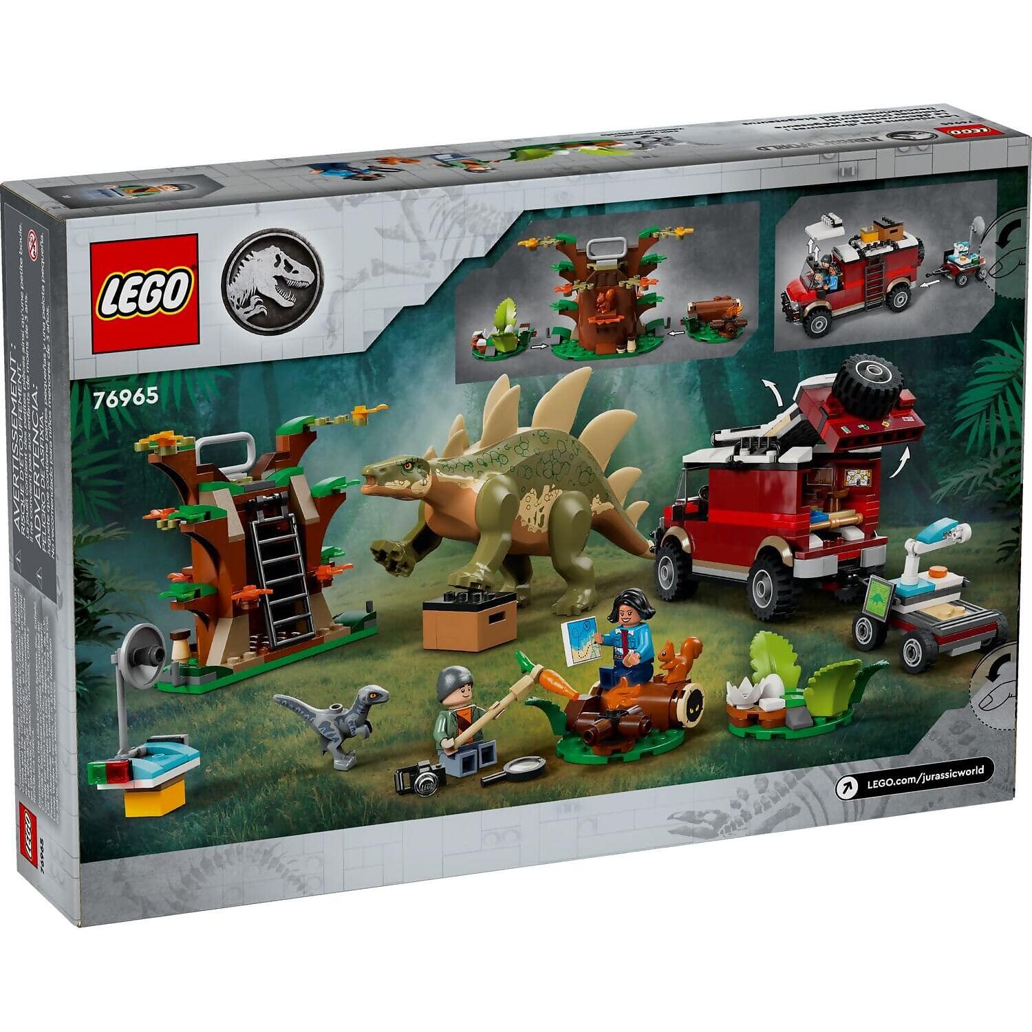 LEGO® 76965 Dinosaur Missions: Stegosaurus Discovery - Jurassic World™