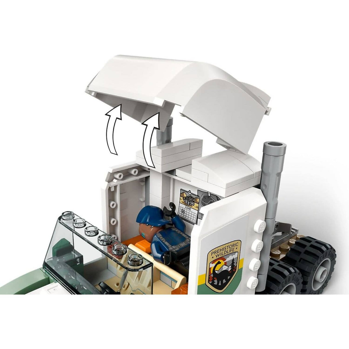 LEGO® 76966 Dinosaur Missions: Allosaurus Transport Truck - Jurassic World™