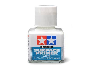 87096 TAMIYA LIQUID SURFACE PRIMER WHITE 40ML