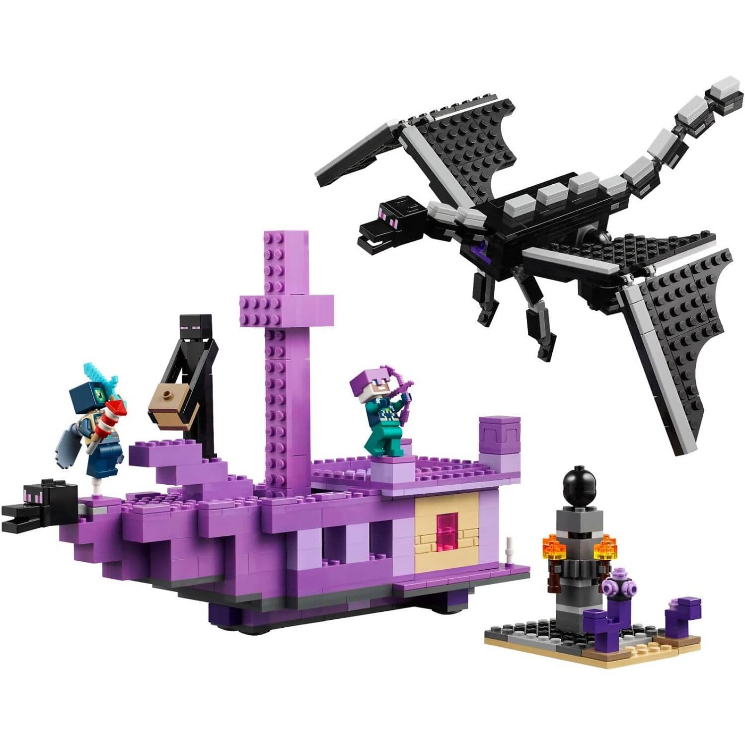LEGO® 21264 The Ender Dragon and End Ship - Minecraft®