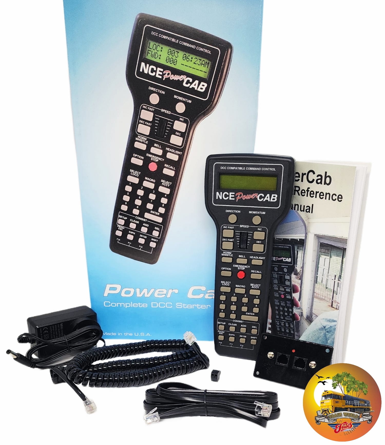 NCE - POWERCAB 2AMP DCC COMPLETE STARTER SET.