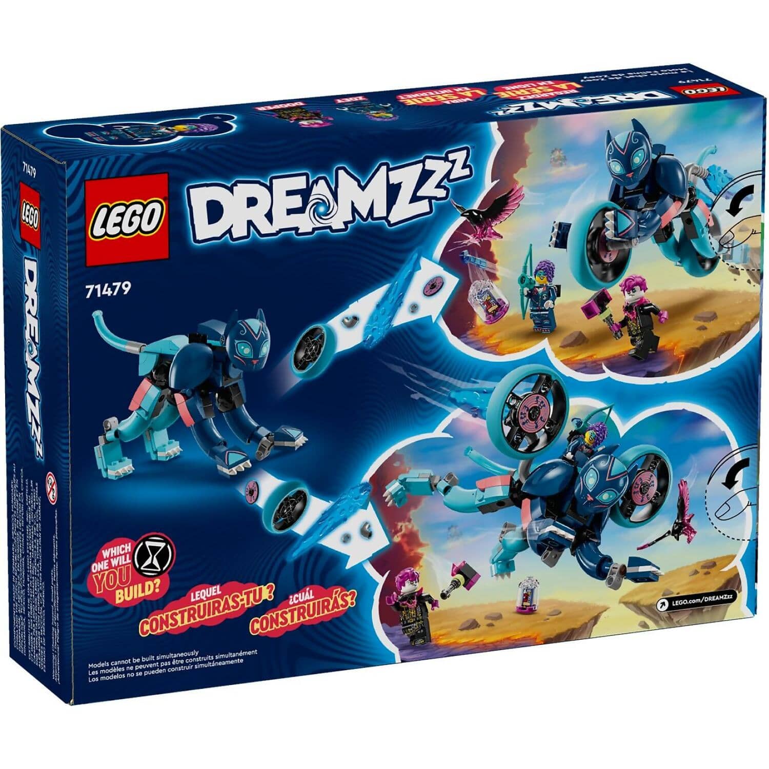 LEGO® 71479 Zoey's Cat Motorcycle - Dreamzzz