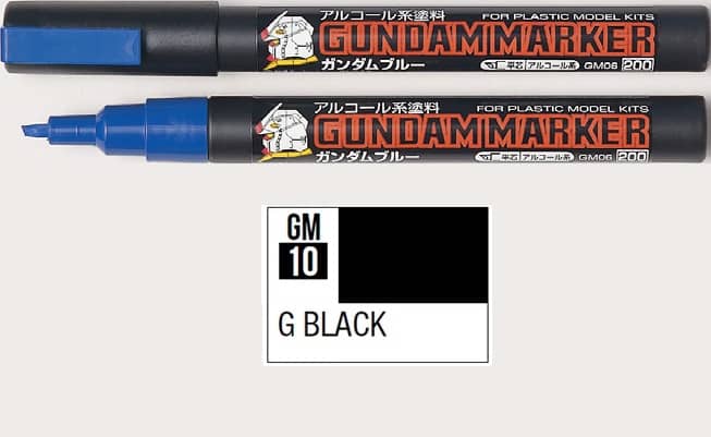 GUNDAM - MARKER BLACK GM10