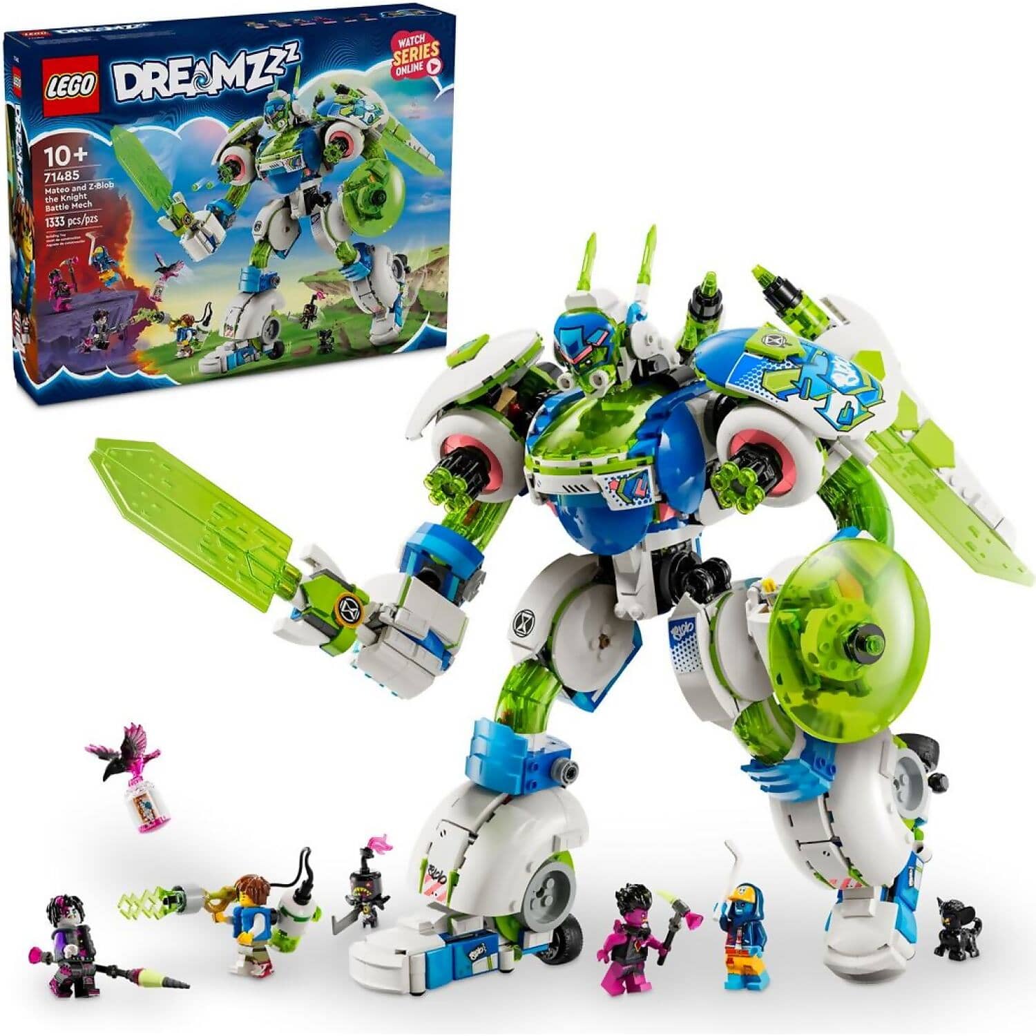 LEGO® 71485 Mateo and Z-Blob the Knight Battle Mech - Dreamzzz