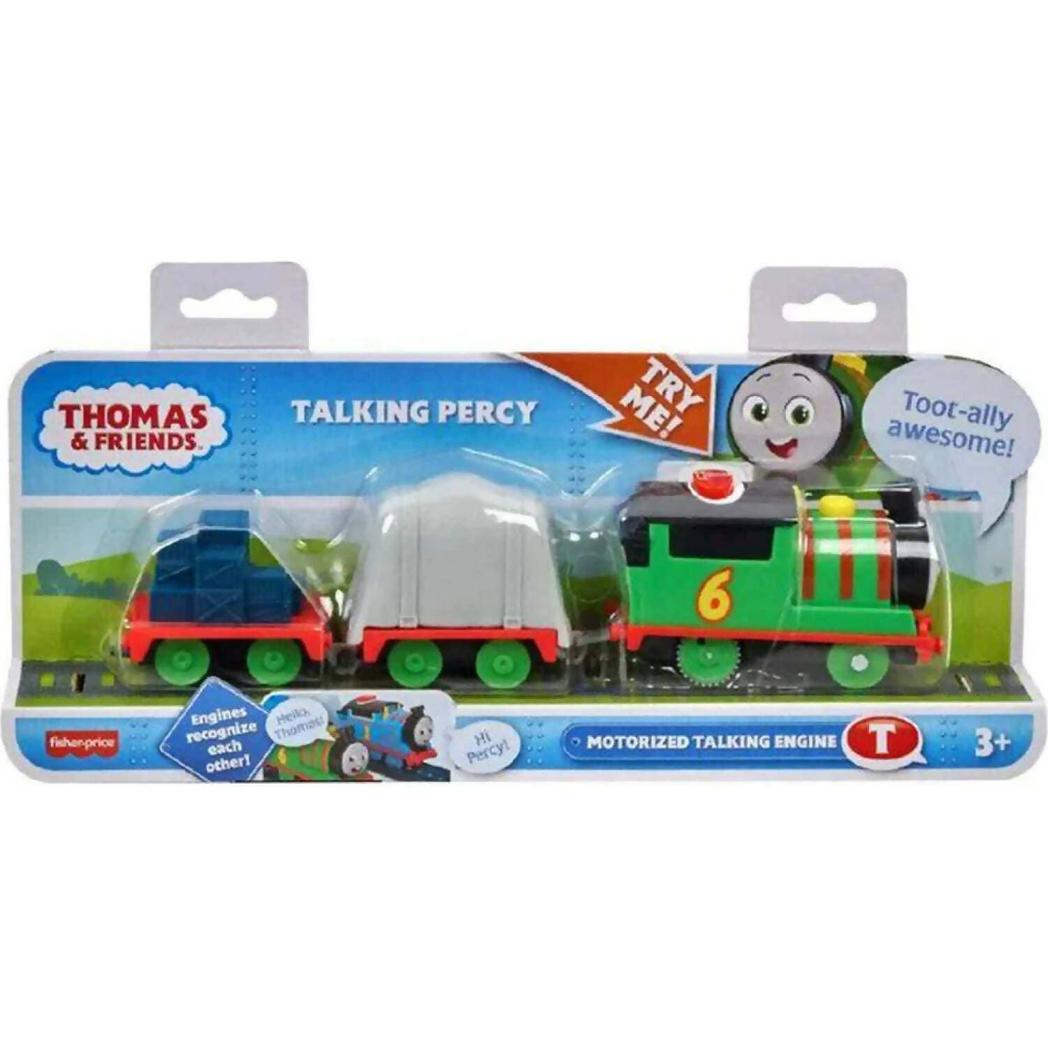 Fisher-Price - Thomas & Friends Basic Talking Engines Percy Motorized