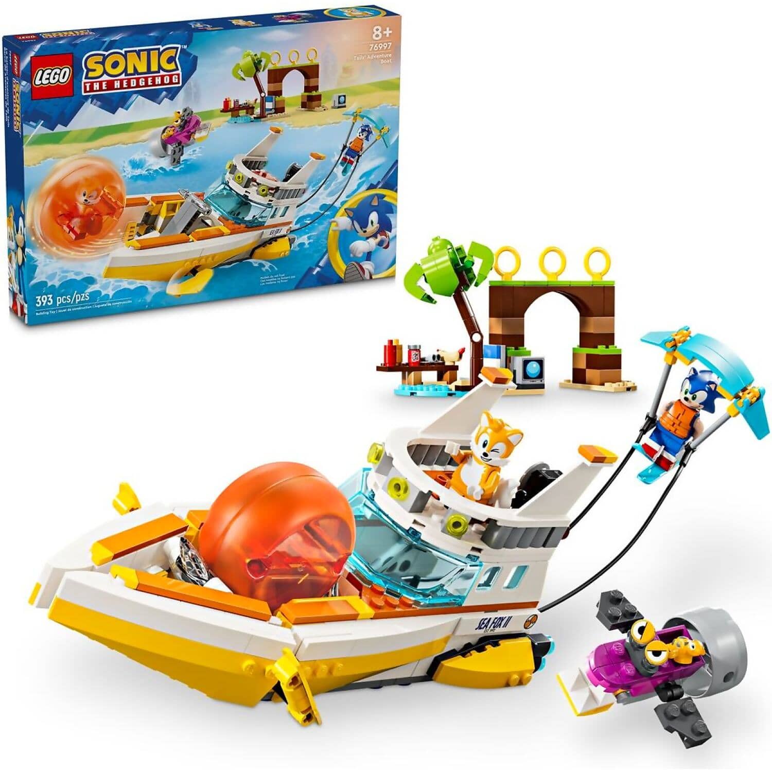 LEGO® 76997 Tails Adventure Boat - Sonic the Hedgehog™