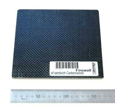 KRILL AIRCRAFT AUSTRALIA -  CARBON/WOOD BOARD-FOR FIREWALL
