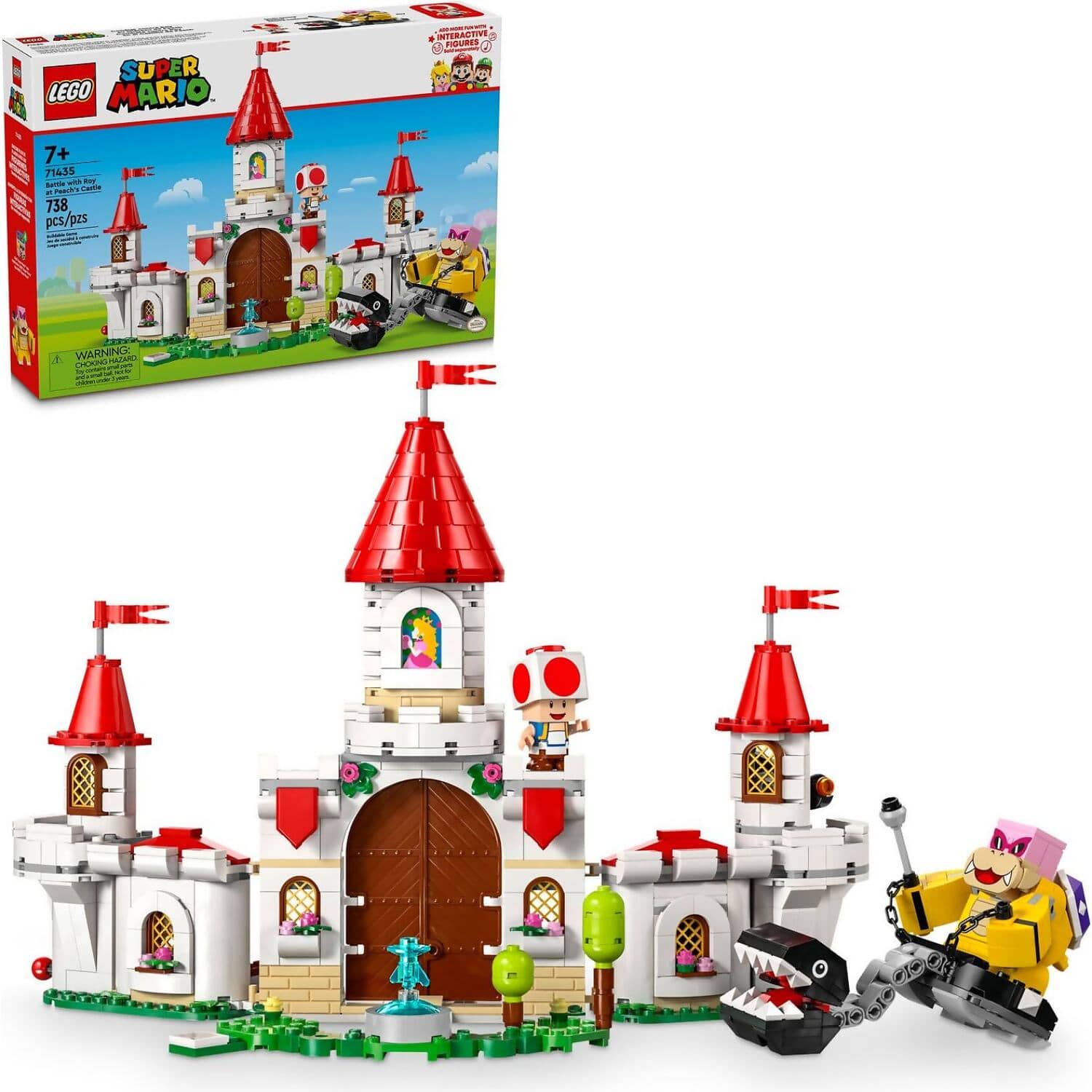 LEGO® 71435 Battle with Roy at Peach's Castle - Super Mario™