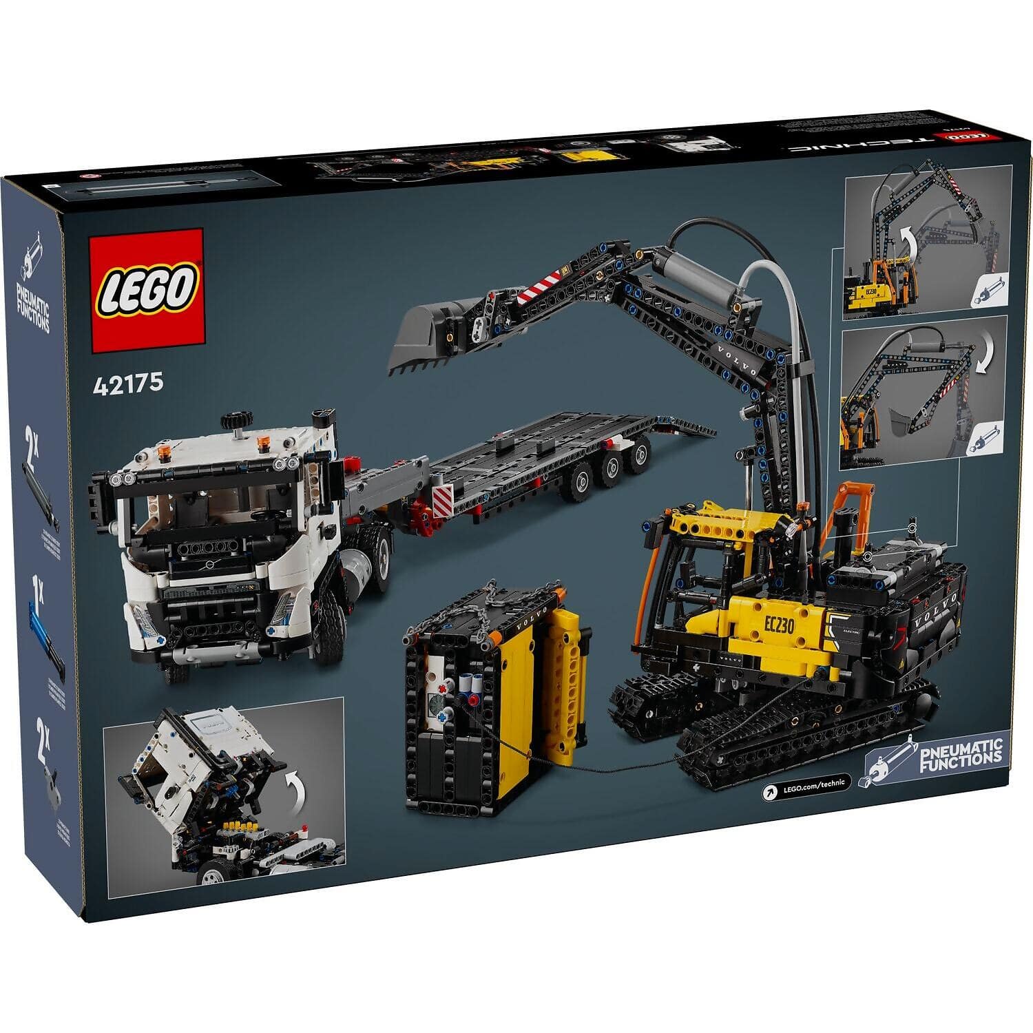 LEGO® 42175 Volvo FMX Truck & EC230 Electric Excavator - Technic